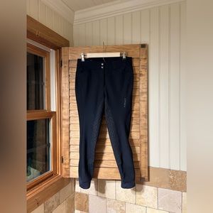 Ariat Pro Series Tri Factor Grip Breech | Full Seat | Black